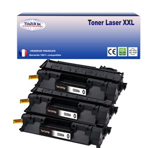 Lot de 2 Toners compatibles avec Canon 719 pour Canon MF-411DW, MF-416DW, MF-418X, MF-419X Noir - 2 300p