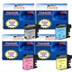 1+3 Brother LC-223 / LC223 XL - Compatible