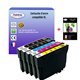 5 Cartouches Compatibles avec Epson Expression Home XP-2100 XP-2105 XP-2150 XP-2155 remplace Epson 603XL+10f ppa6