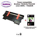 Toner générique TN2010 pour Brother DCP 7055 7055W 7057 7057E HL 2130 2132 2132E 2135W +10f A6 brillantes - T3AZUR