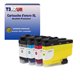 T3AZUR - Lot de 4 Cartouches compatibles Brother LC3239 (LC-3239) XL 
