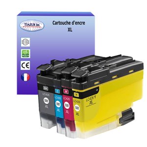 4x Cartouches d'encre compatibles avec Brother MFC-J4335DW, MFC-J4340DW, MFC-J4540DW, MFC-J4540DWXL, LC426XL