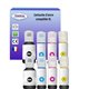 T3AZUR - Lot de 8 Encre compatible Epson 102
