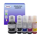 Lot de 5 Encres compatibles Epson 105 / 106
