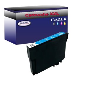 Cartouche Compatible pour Epson Expression Home XP-4100, XP-4105 Cyan - T3AZUR 