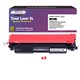 T3AZUR  - Lot de 4 Toners Laser compatibles avec HP LaserJet Pro M203 , M203dn , M203dw remplace CF230X (30X) Noir
