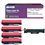 T3AZUR  - 4 Toner+1 Tambour compatibles avec HP CF230X, CF232A (HP30X, HP32A) 