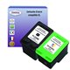 T3AZUR- Lot de 2 Cartouches recyclés pour HP (n°338+n°343) 