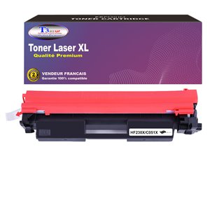 T3AZUR  - Toner Laser compatible avec HP LaserJet Pro MFP M227, M227fdn, M227fdw, M227sdn  remplace CF230X (30X) Noir