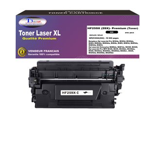 T3AZUR  - Toner Laser compatible avec HP LaserJet Pro MFP M428, M428dw, M428fdn, M428fdw, M428mremplace (59X) Noir