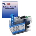 T3AZUR - Lot de 4 Cartouches compatibles Brother LC3219 XL (avec puce)