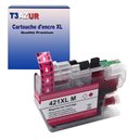 T3AZUR - Lot de 4 Cartouches compatibles Brother LC3219 XL (avec puce)