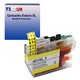 T3AZUR- Cartouche compatible avec Brother LC421 XL pour Brother MFC-J1010DW Jaune