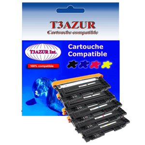 4 × Cartouches de Toner Samsung CLT-404S CLT-P404S CLT-K404S