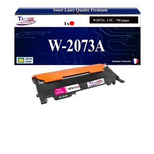 Toner Laser compatible avec HP Color Laser 150a, 150nw, 178nw, 178nwg, 179fnw, 179fwg remplace HP 117A - Magenta
