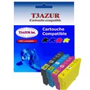 4 cartouches d'encre compatibles 502XL pour Epson Expression Home XP5100
