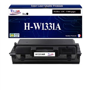 T3AZUR - 331A Toner compatible W1331A compatible avec HP Laser 408dn, MFP 432fdn Noir