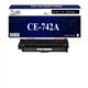T3AZUR - 307A Toner compatible avec CE742A compatible avec HP Color LaserJet CP 5220, CP 5225 Jaune