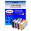 Lot de 4 Cartouches compatibles pour imprimante HP DeskJet 3070A - T3AZUR