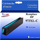 Lot de 4 Cartouches compatibles pour imprimante HP DeskJet 3070A - T3AZUR