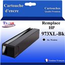 Lot de 4 Cartouches compatibles pour imprimante HP DeskJet 3070A - T3AZUR