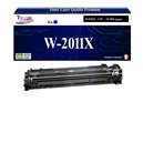 T3AZUR - 220X/220A Toner compatible avec W2201X / W2201A compatible avec HP Color LaserJet Pro 4202, MFP 4302, 4303 Cyan