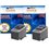 T3AZUR - Lot de 2 Cartouches Compatibles Canon PG37/CL38