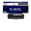 T3AZUR - 220X/220A Toner compatible avec W2203X / W2203A compatible avec HP Color LaserJet Pro 4202, MFP 4302, 4303 Magenta