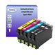 12x Cartouches d'encre compatible avec Epson 405 XL 