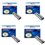  Lot de 4 Toners compatibles Brother HL3040 / HL3070
