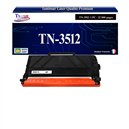 T3AZUR - Toner compatible Brother TN3512 Noir - 12 000 pages
