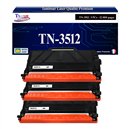 T3AZUR - Toner compatible Brother TN3512 Noir - 12 000 pages
