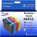 T3AZUR - Cartouche compatible Epson T02W1/T02V1 (502XL)- Noire