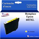 Cartouche Compatible avec Epson 603XL Jaune - T3AZUR