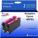 T3AZUR - Cartouche compatible Epson 405XL (C13T05H14010/C13T05G14010)- Noire - 25ml