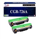 Lot de 2 Toner Canon générique CRG-726