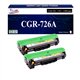EP726 - Lot de 2 Toner Canon CRG-726 / i-Sensys LBP6200D+ Pack de 20 papiers photos A6 Brillant 230gr