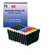10 Cartouches Compatibles avec Epson Expression Home XP-2100 XP-2105 XP-2150 XP-2155 remplace Epson 603XL- T3AZUR