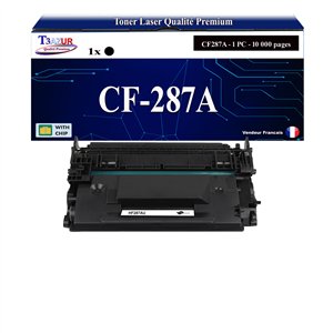 T3AZUR  - Toner/Laser générique HP CF287A (87A) Noir