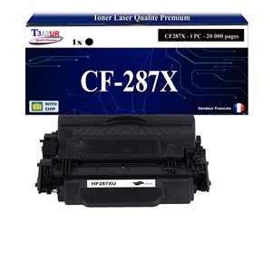 T3AZUR  - Toner/Laser générique HP CF287X (87X)  Noir