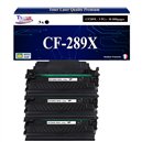 T3AZUR  - 3x Toner/Laser générique HP CF289A (89A)  Noir