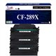 T3AZUR  - 3x Toner/Laser générique HP CF289X (89X)  Noir