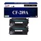 T3AZUR  - 2x Toner/Laser générique HP CF289A (89A)  Noir