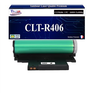 Kit Tambour compatible avec Samsung CLT-R406 (SU403A)  Kit Tambour compatible avec Samsung CLT-R406 (SU403A)