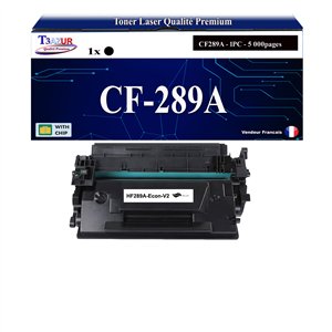 T3AZUR  - Toner/Laser générique HP CF289A (89A)  Noir