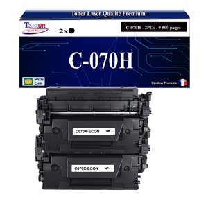 2x Toners compatibles avec Canon Canon 070H (5640C002) 