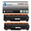 2 Toner compatibles avec HP LaserJet Pro M27a, M27w, CF244A (44A)  Noir 