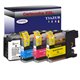 Lot de 4 Cartouches compatibles pour Brother MFCJ4610DW / MFCJ4710DW / MFC J4610DW / MFC J4710DW