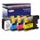 4 Cartouches compatibles avec Brother LC127XL, LC125XL pour Brother MFC-J4510DW, MFC-J4610DW (Noire+Couleur) – T3AZUR