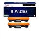 T3AZUR  - 2x Toner/Laser générique HP W1420A (142A)   Noir